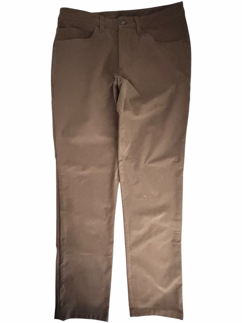 Lululemon ABC Classic Fit Pants Men's 32 Brown Stretch Casual